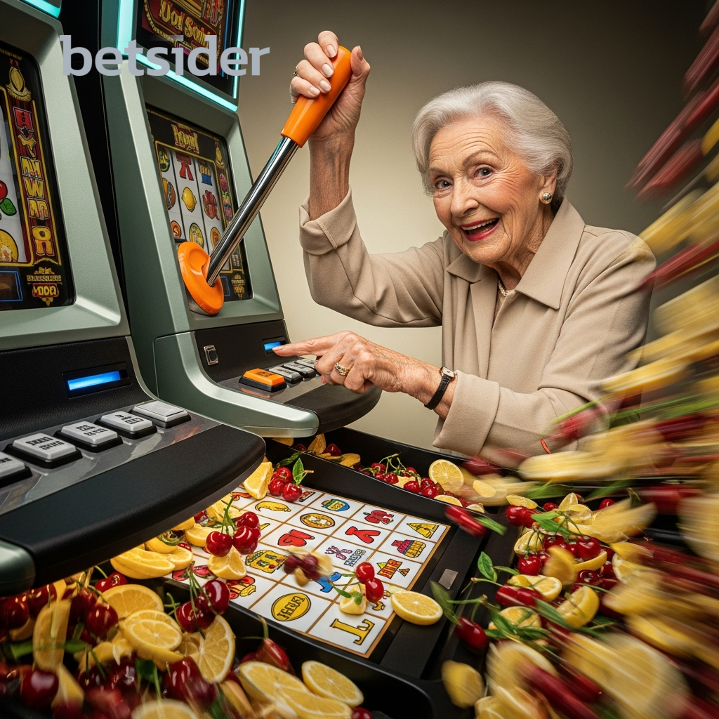 Freude über einen Slot-Gewinn